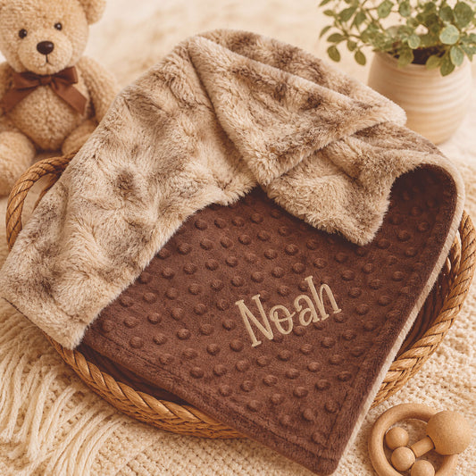 Cocoa Cloud Personalized Blanket