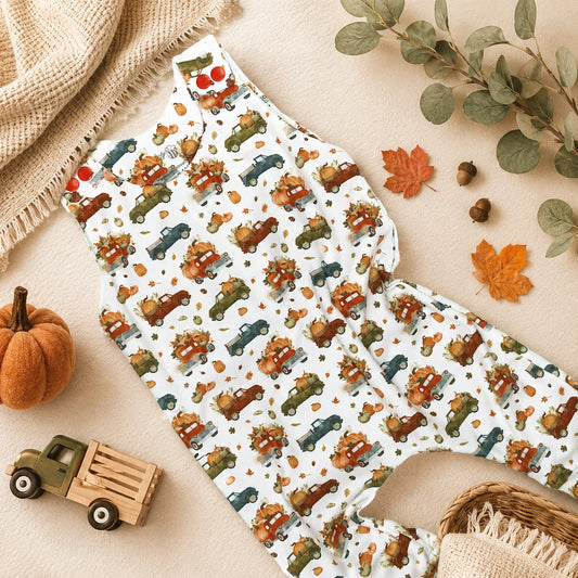 Pumpkin Pickin' Romper