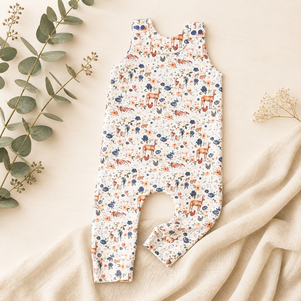 Little Fawn Garden Romper