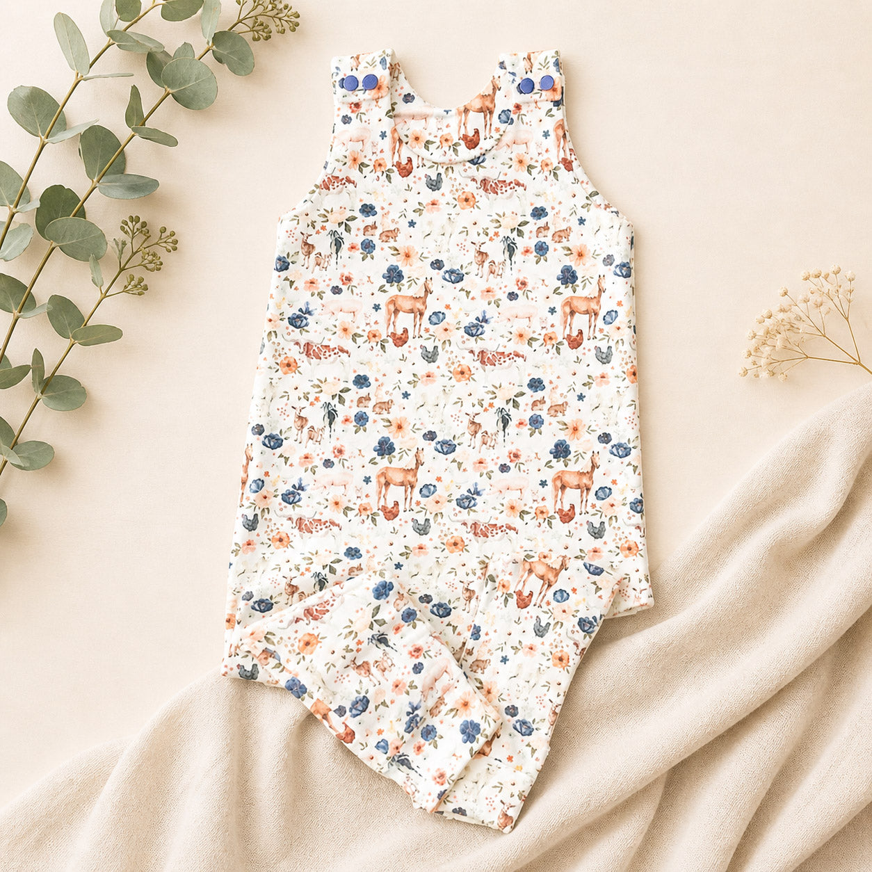 Little Fawn Garden Romper