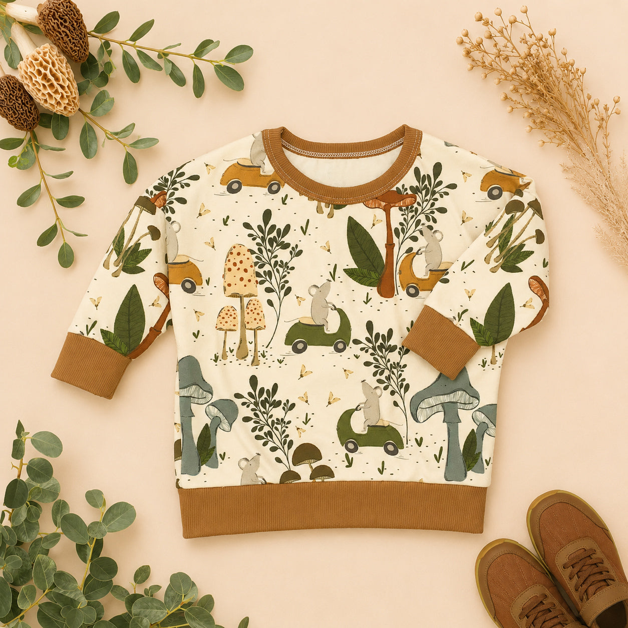 Woodland Scooter Crewneck