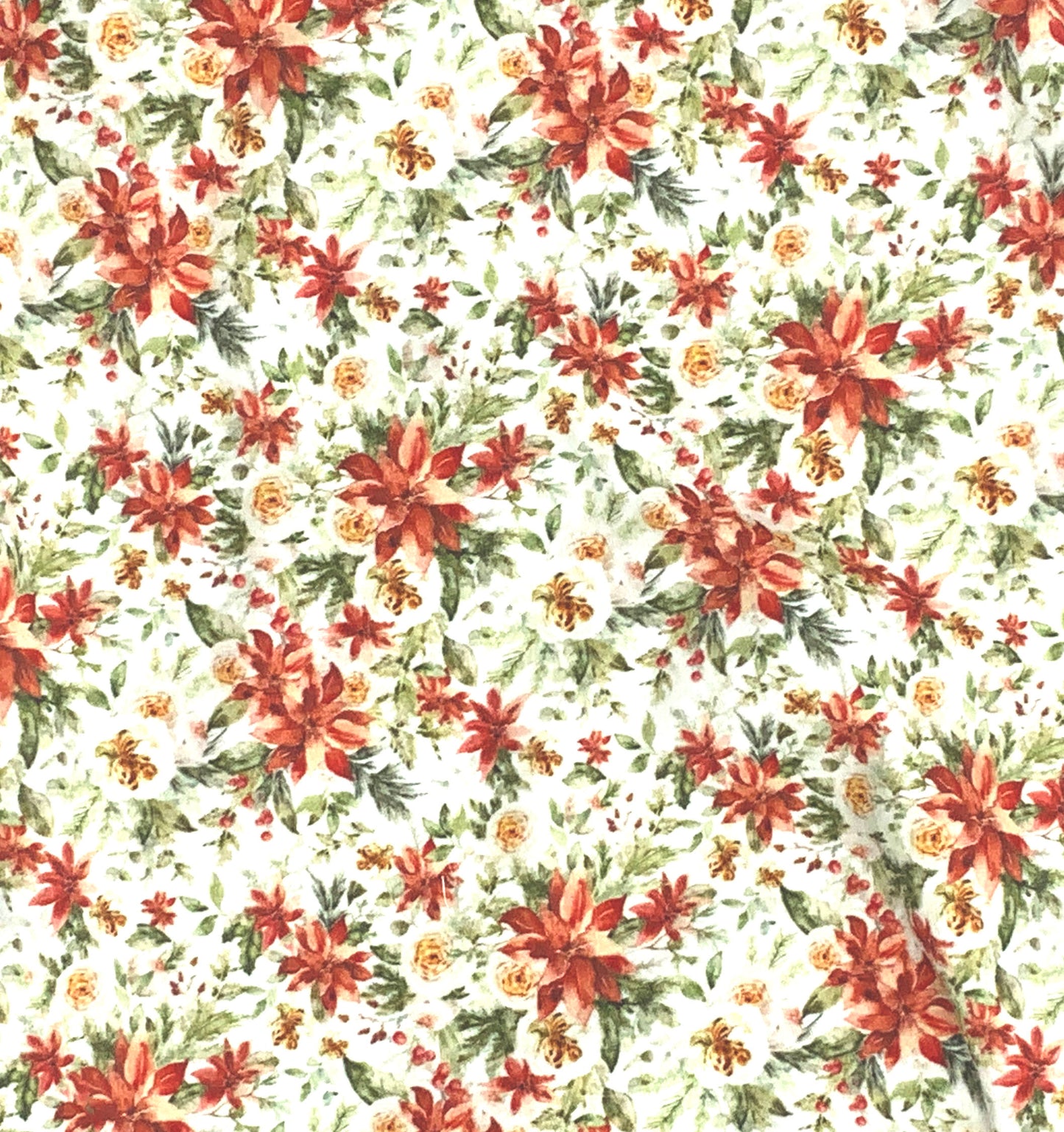 Poinsettia Romper