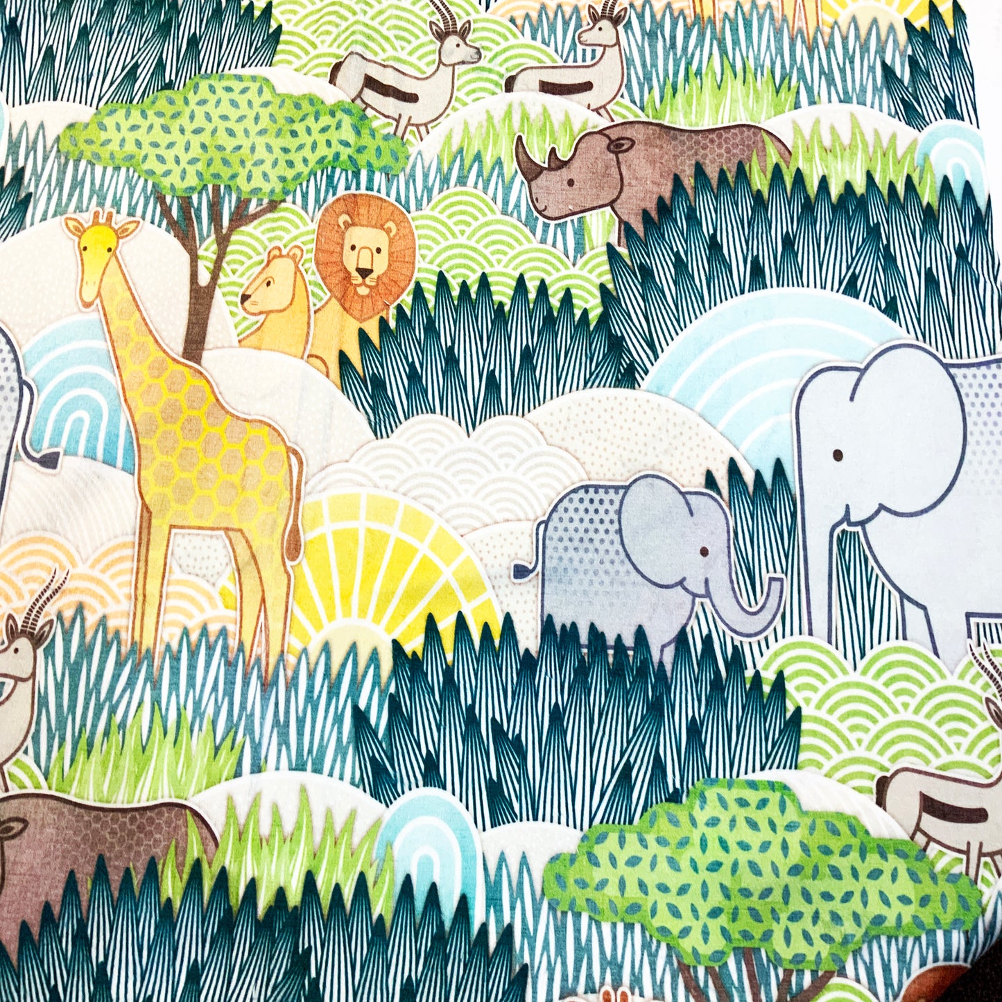 Safari Dreams Personalized Baby Blanket