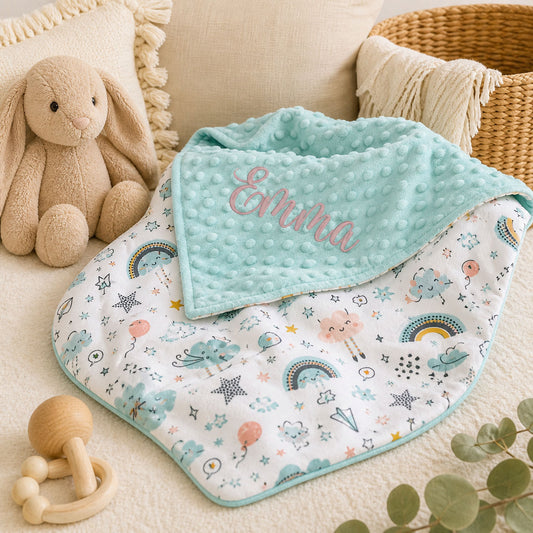 Little Dreamer Personalized Blanket