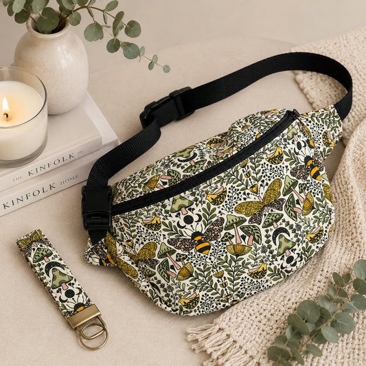 Nature Inspired Bum Bag & Key Fob